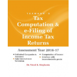 Tax Computation and e-Filing of Income Tax Returns (Single User) 2016